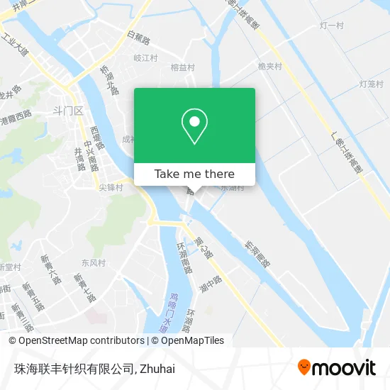 珠海联丰针织有限公司 map