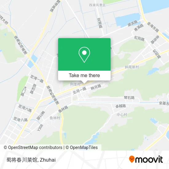 蜀将春川菜馆 map