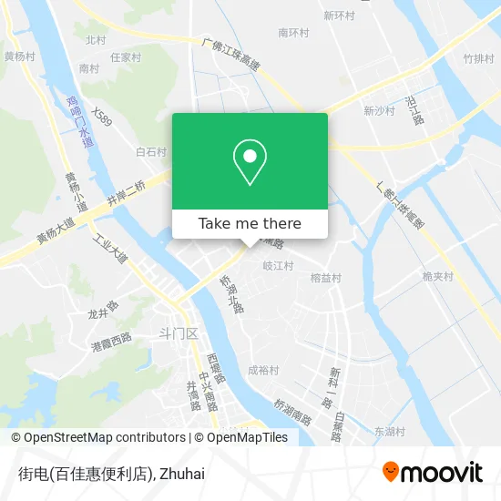 街电(百佳惠便利店) map