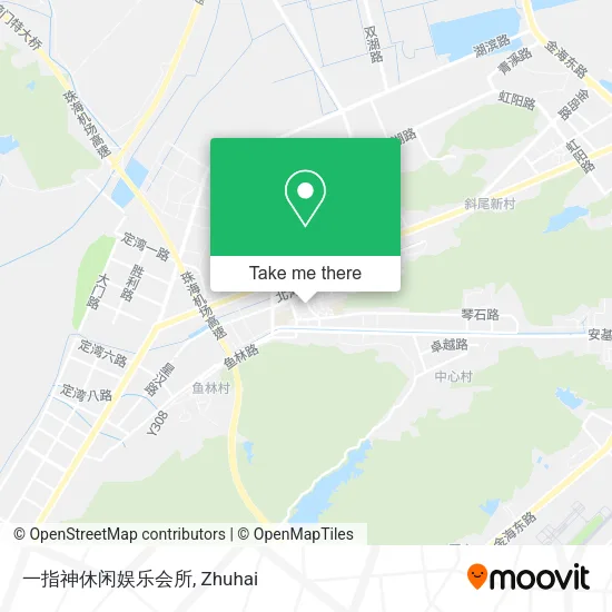 一指神休闲娱乐会所 map