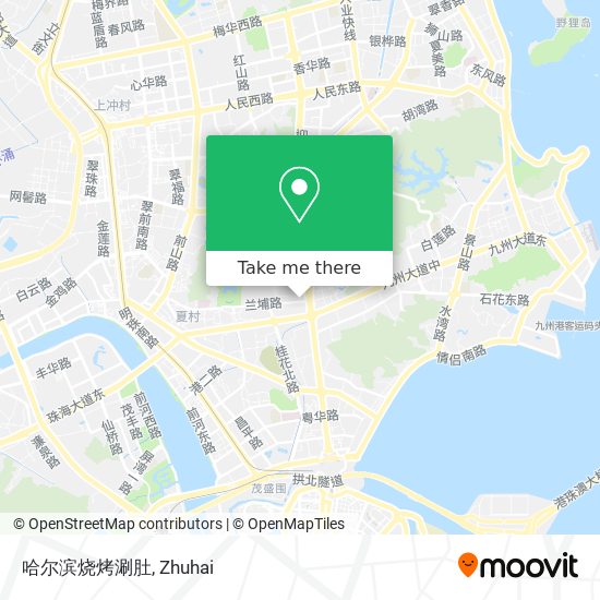 哈尔滨烧烤涮肚 map