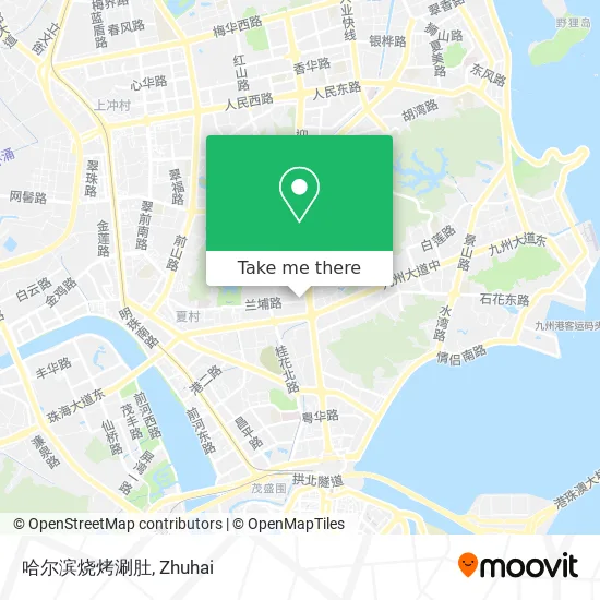 哈尔滨烧烤涮肚 map