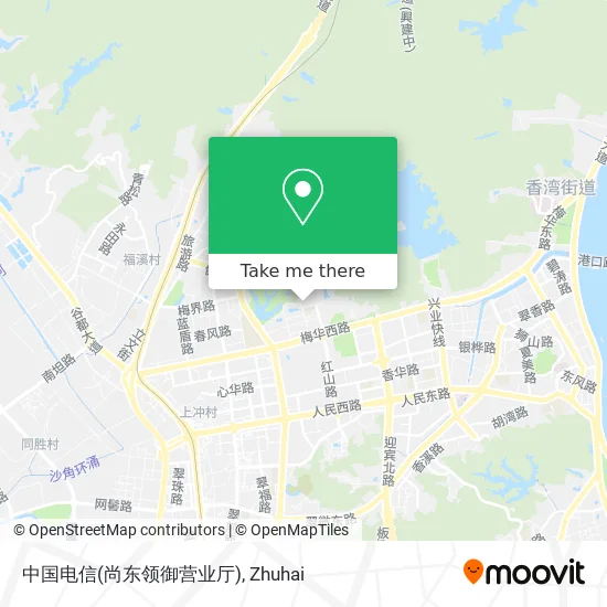 中国电信(尚东领御营业厅) map