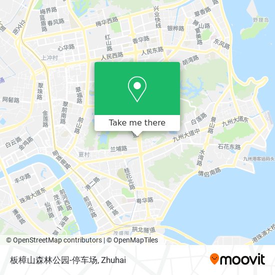 板樟山森林公园-停车场 map
