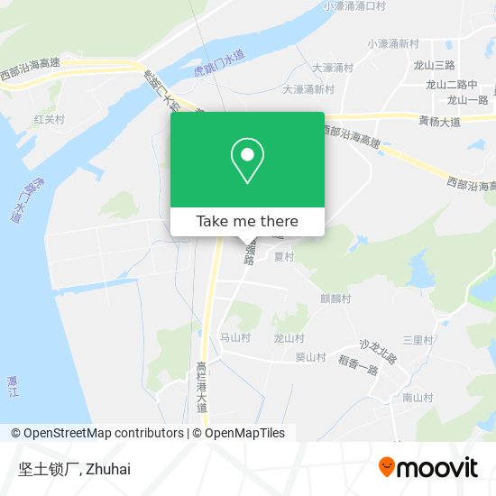 坚土锁厂 map