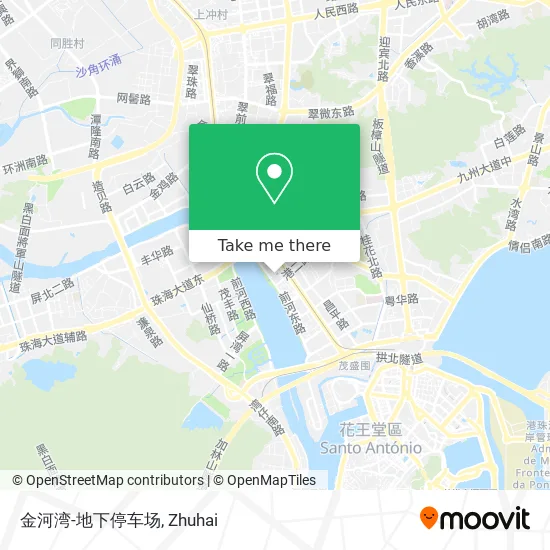 金河湾-地下停车场 map