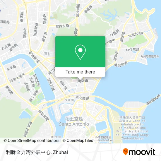 利腾金力湾外展中心 map