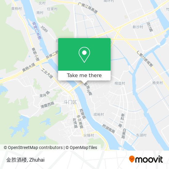 金胜酒楼 map