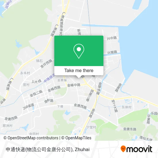 申通快递(物流公司金唐分公司) map