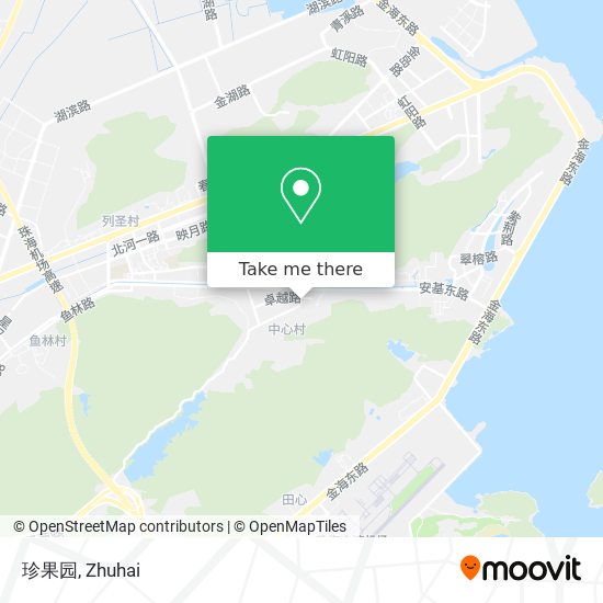 珍果园 map