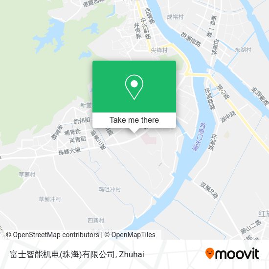 富士智能机电(珠海)有限公司 map