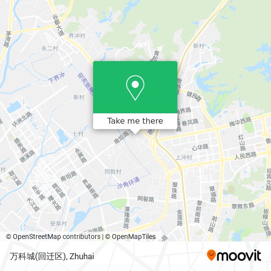 万科城(回迁区) map