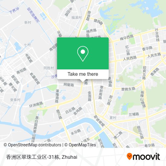 香洲区翠珠工业区-31栋 map