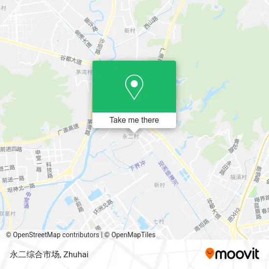 永二综合市场 map