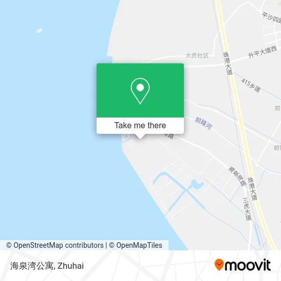 海泉湾公寓 map