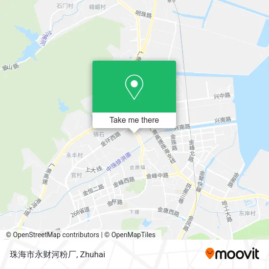 珠海市永财河粉厂 map