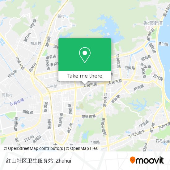 红山社区卫生服务站 map
