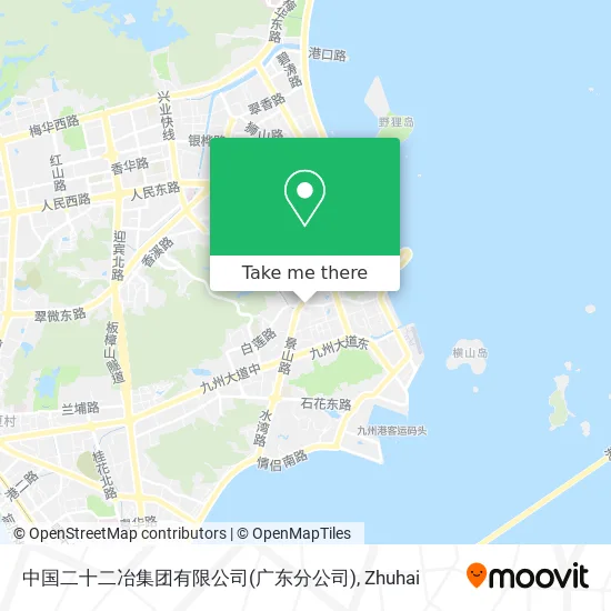 中国二十二冶集团有限公司(广东分公司) map