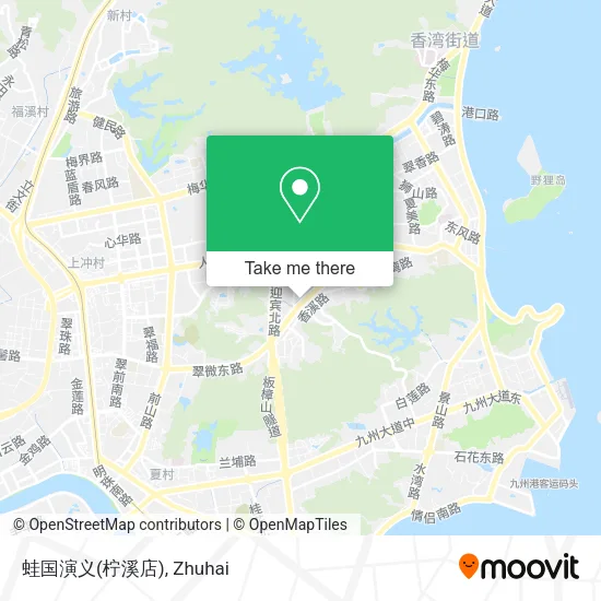 蛙国演义(柠溪店) map