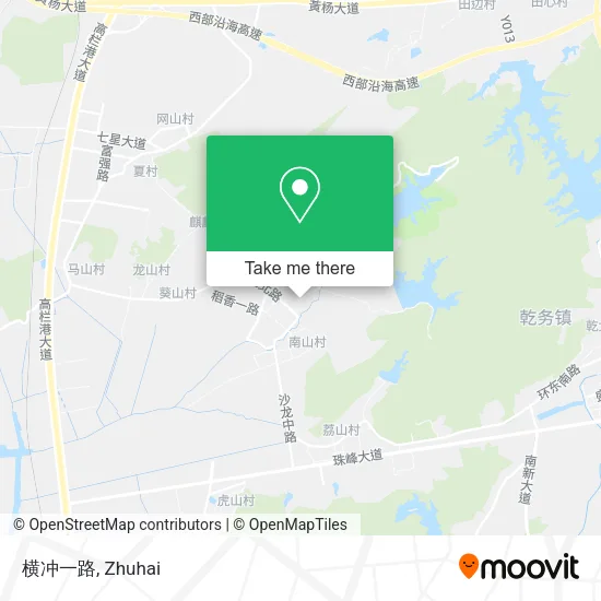 横冲一路 map