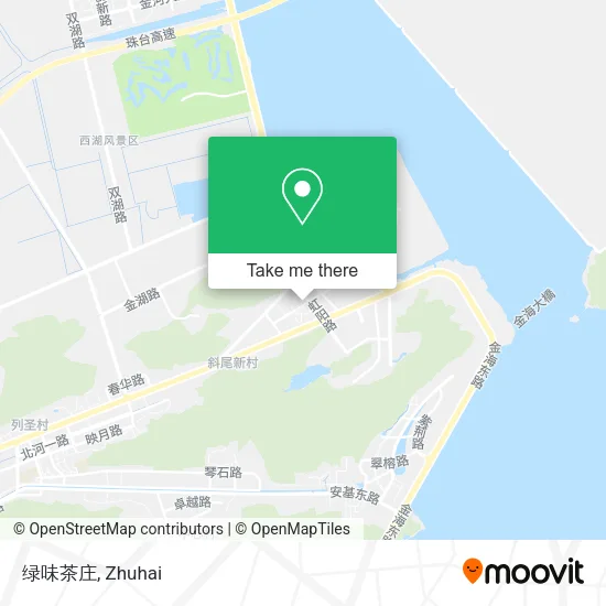 绿味茶庄 map