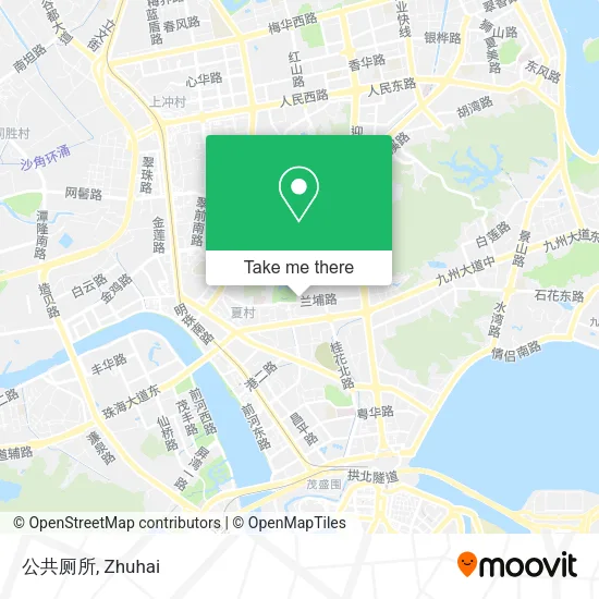 公共厕所 map