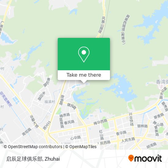 启辰足球俱乐部 map