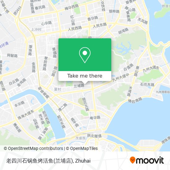 老四川石锅鱼烤活鱼(兰埔店) map