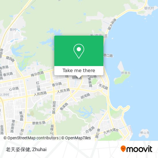 老天姿保健 map