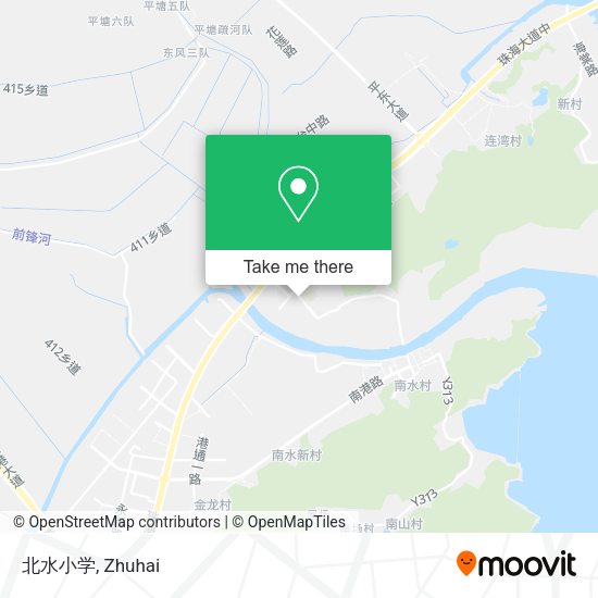 北水小学 map