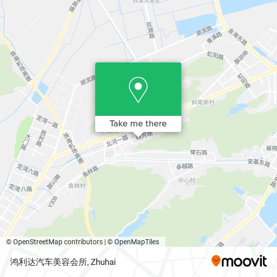 鸿利达汽车美容会所 map