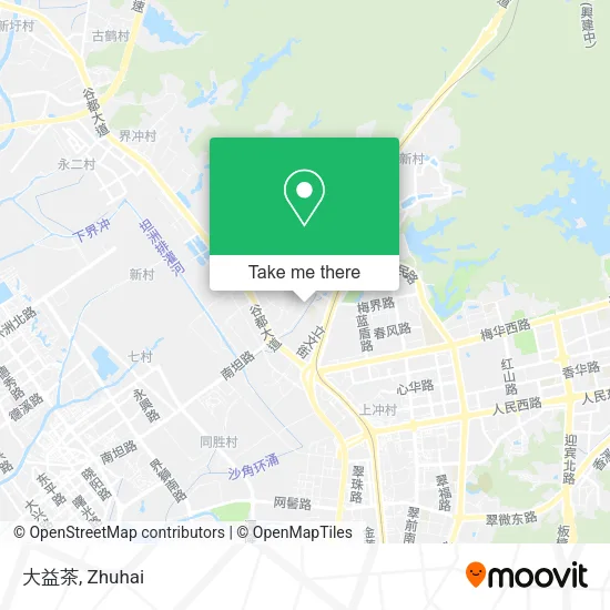 大益茶 map