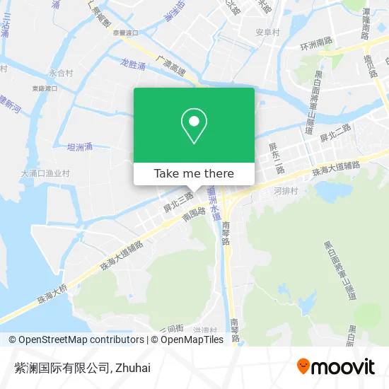 紫澜国际有限公司 map