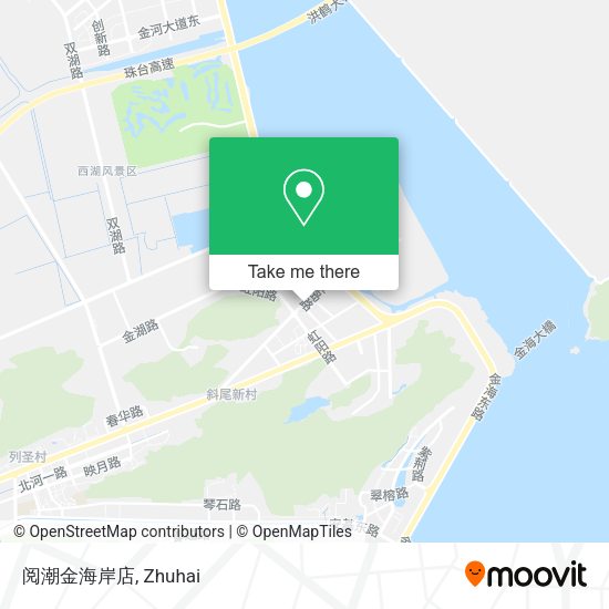 阅潮金海岸店 map
