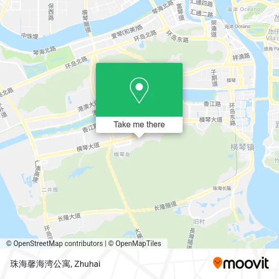 珠海馨海湾公寓 map