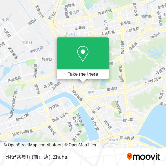 玥记茶餐厅(前山店) map