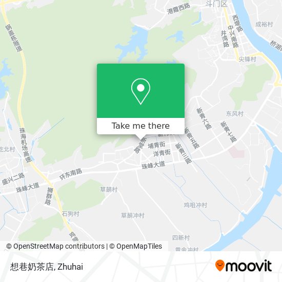 想巷奶茶店 map