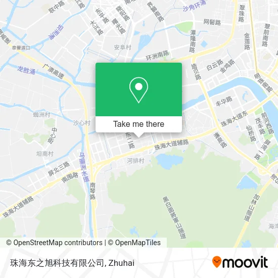 珠海东之旭科技有限公司 map