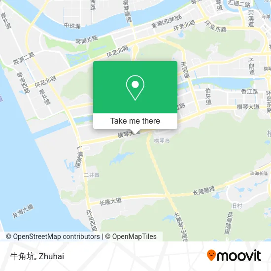 牛角坑 map