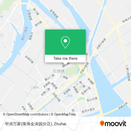 华润万家(珠海金涛园分店) map