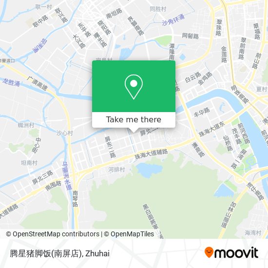 腾星猪脚饭(南屏店) map