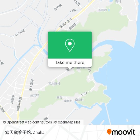 鑫天鹅饺子馆 map