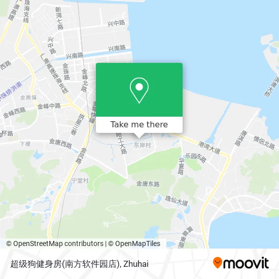 超级狗健身房(南方软件园店) map