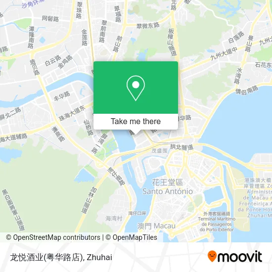 龙悦酒业(粤华路店) map