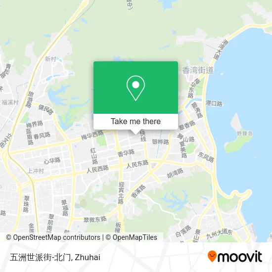 五洲世派街-北门 map
