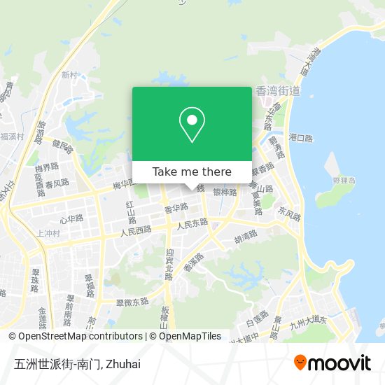 五洲世派街-南门 map