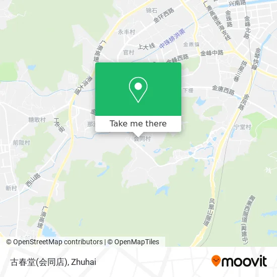 古春堂(会同店) map