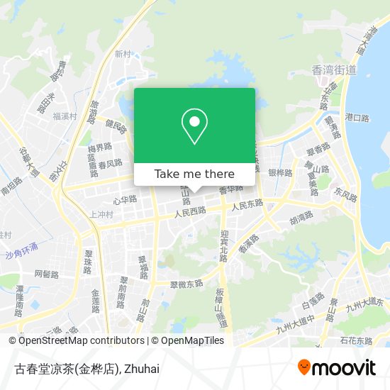 古春堂凉茶(金桦店) map