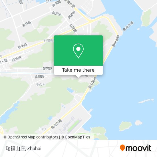 瑞福山庄 map