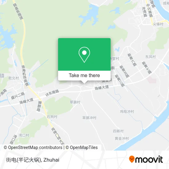 街电(半记火锅) map